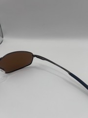 New Oakley WHISKER 4141-0160 Sunglasses Satin Carbon w/ Prizm Brown iridium