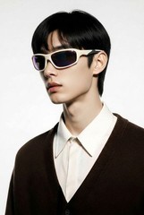 Timberland White And Grey Frame Sunglasses