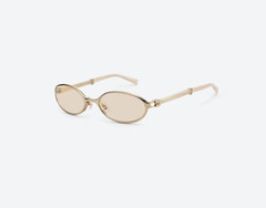 NEW Gentle Monster KARINA Veggie Collection Oatt 031 Gold Brown Authentic