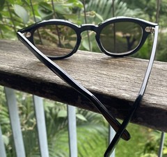 Men Brown Glass Sunglasses Women Black Glasses Johnny Depp Light Brown Sunglass