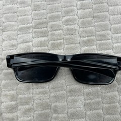 Bulova Coronado Polorized Shiny Black Sunglasses 62-16-136 Lenses Scratched