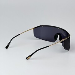 Tom Ford Men Sunglasses Gold Grey Irregular FT0980/S 30A PAVLOS-02 BRAND NEW