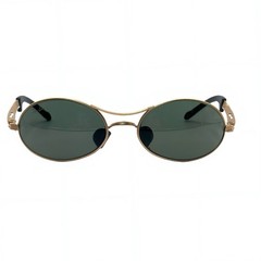 Vintage Ray-Ban Orbs W2178 B&L USA Gold Oval G15 Sunglasses Case Paperwork Mint
