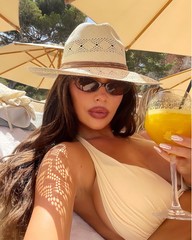 Colrea Retro Oval Cat Eye Sunglasses for Women 90s Retro Trendy 2025 Lightwei…