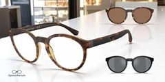 EMPORIO ARMANI EA4152 58021W Phantos Matte Havana Clear 52 mm Men’s Sunglasses