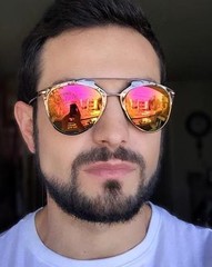 NEW Large Aviator Mirror So Reflected Famous Hipster Glasses Sunglasses 10096 IT
