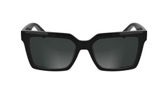 Unisex Adult Sunglasses CKJ25602S – Black with Solid Grey Lens