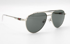 GUCCI GG1679S-001 48mm Aviator Grey Tinted Sunglasses