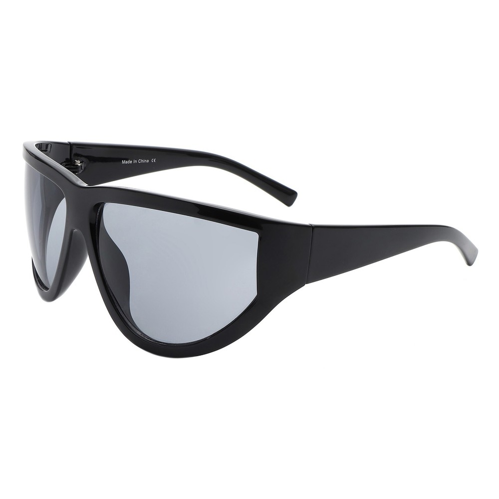 Goggle Style Sunglasses Oversized Shield Wrap Around Unisex Shades UV400