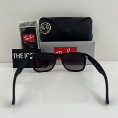 Ray-Ban RB4165 622/T3 Justin Polarized Sunglasses Grey Classic Frame 54mm