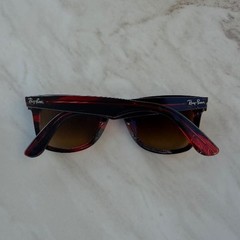 Ray-Ban Wayfarer RB2140 1362/85 50mm 50-22 150 3N Tortoise Bio-Acetate Sunglasse