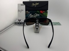 MAUI JIM RED SANDS MJ H432-2M MATTE BLACK HCL BRONZE POLARIZED SUNGLASSES NEW