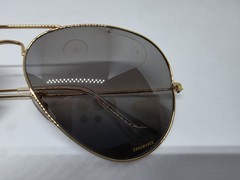 NEW RAY-BAN RB 3025 9196 G3 62MM AVIATOR LARGE METAL SUNGLASSES GOLD AUTHENTIC
