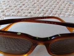 New MICHAEL KORS MK2250U Everglades Amber Gradient, 58 Cat Eye Sunglasses w Case