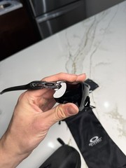 NEW Oakley RADAR EV PATH Grey Smoke POLARIZED Galaxy Chrome Sunglass
