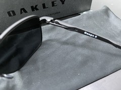 Oakley Gauge 6 Sunglasses Grey Mirror Prizm Black Powder OO 6038 0157