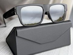 Maui Jim Keahi MJ 873 02 Black Frame + Grey Polarized Lens Sunglasses