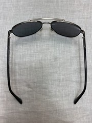 REVO Aviator Sunglasses Conrad Black Gray Metal 59-16-140 Made in Japan