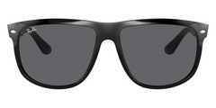 Ray-Ban Boyfriend Polished Black/Grey 60 mm Sunglasses RB4147 601/87 60-15