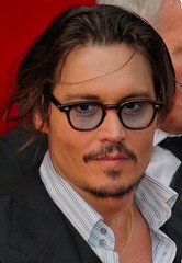 Mens Sunglasses Johnny Depp Robert Downey Tinted Blue Lens Retro Classic Fashion