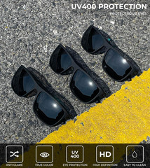 Polarized Sunglasses for Men, Lightweight Sun Glasses with UV Protection for Dri