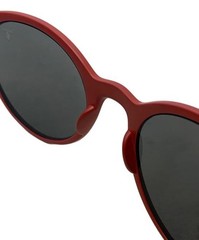 RAY-BAN RAY-BAN Ferrari Collection Sunglasses Black× Red RB 4