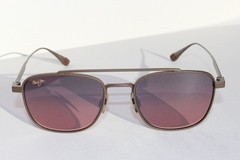 MAUI JIM Kahana POLARIZED Sunglasses RS640-01 Shiny Brown/Maui Rose NEW Japan