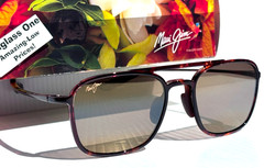 Maui Jim KEOKEA Brown Tortoise POLARIZED HCL Bronze Lens Sunglass H447-10