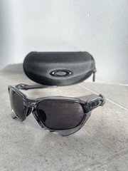 Oakley Plazma Grey Smoke Sport Polarized Road Bike Sunglass