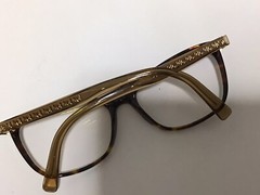 VERSACE Men’s “GREEK KEY” Eye Glasses FRAME ( 54-17 140 )
