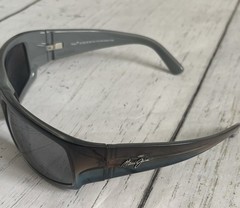 Maui Jim WORLD CUP Marlin POLARIZED Neutral Grey GLASS Sunglass 266-03F