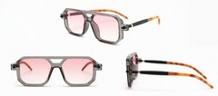 Sunglasses Fashion Designer Flat Top Square Retro Business Men Fancy Shades 2026