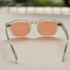 Vintage Amber sunglasses men crystal yellow acetate glasses women amber glasses