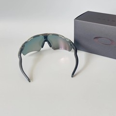 Oakley OO9208 Radar EV Path Sunglasses Clear Gray Frame Prizm Red LensIN BOX