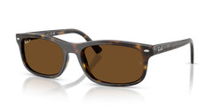 Ray-Ban RB2224 Havana/Brown Polarized 57 mm Sunglasses RB2224 710/57 57-20