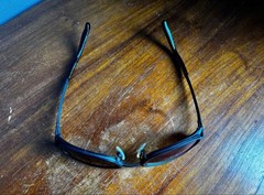 SOLID BLUE TALEX TYPE1 POLARIZED LENS SUNGLASSES
