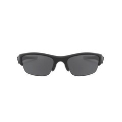 Oakley OO9008-11-434 Flak Jacket Sunglasses Matte Black Polarized Gray 63mm