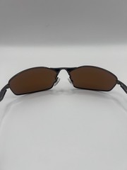 New Oakley WHISKER 4141-0160 Sunglasses Satin Carbon w/ Prizm Brown iridium