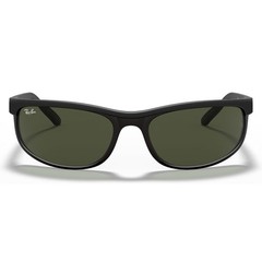 Ray-Ban Predator 2 Rectangle Sunglasses for Men & Women Black/G-15 Green RB2027