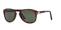 Persol PO0714 Steve Mcqueen Havana Green Folding Sunglasses 54mm – NEW