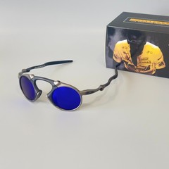 Oakley X-Metal Madman OO6019 Dark Carbon Sapphire Iridium Polarized