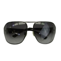 POLICE S8992K Black Metal Frame Gradient Lens Sunglasses Men 6.1in (15.5cm) Wid