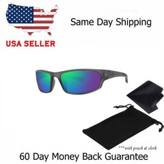 Polarized Mens Wrap Around Fashion Sunglasses Fishing Golf Running Sport Glasses