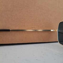 I-Sea Sunglasses Sublime Gold Sqaure Frames Gray Polarized Lens