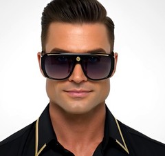 Men Clear Lens Eye Glasses Hip Hop Shades Fashion Oversized Designer Sunglasses