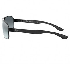 Ray-Ban RB8318CH 002/5L 62mm Black Chromance Blue Mirror Grey Gradient Polarized