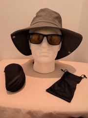Nike Radeon 1 sunglasses in matte black 1.5 Reader Lenses