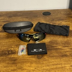 Oakley Radar Path Livestrong Sunglasses Jet Black Yellow Frame Made in USA