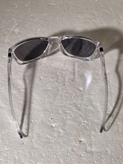 Oakley 03-247 Jupiter Polished Clear Violet Iridium Lens/Icons 58-16 Made in USA