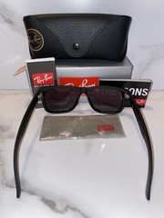 Ray-Ban RB4165 622/T3 Justin Polarized Sunglasses Grey Classic Frame 54mm